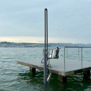 Elevador hidráulico METALU Pantalán